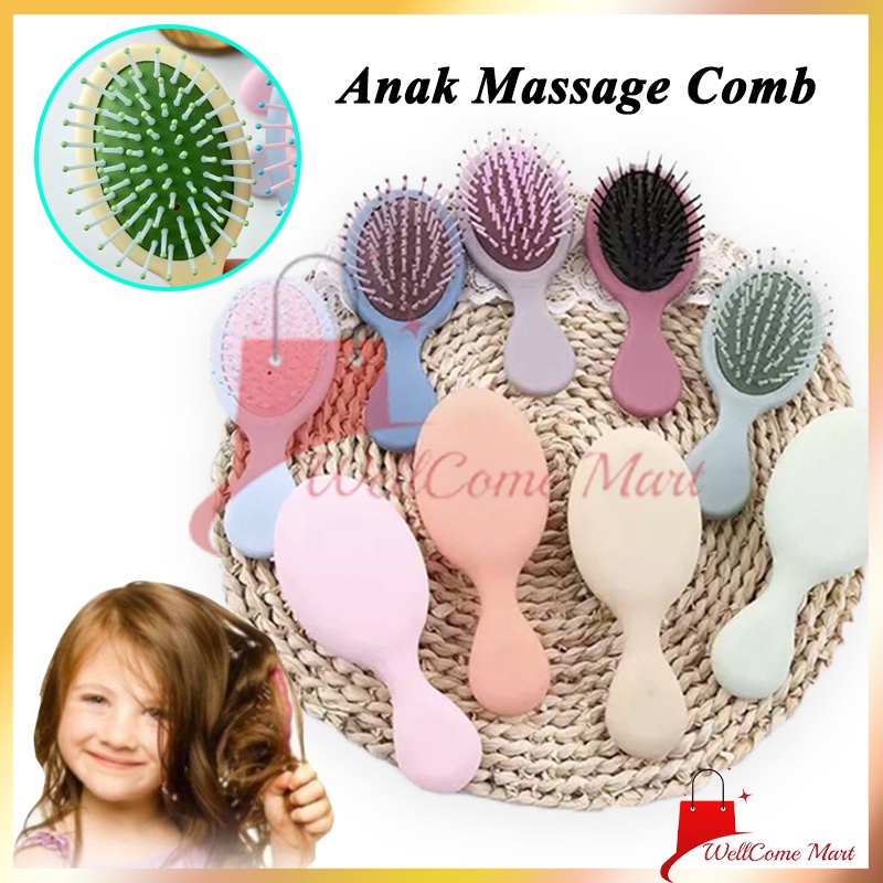 Sisir Anti Kusut Anak Sisir Rambut / Anak Premium Sisir Rambut Pijat / Sisir Rambut Anak Anti Kusut 
