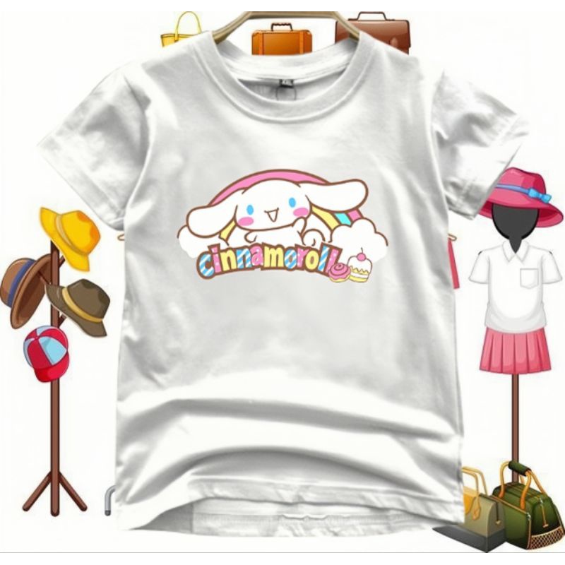 Baju Anak Distro Cinnamoroll ( 2-10 Tahun ) Untuk Cewek Cowok