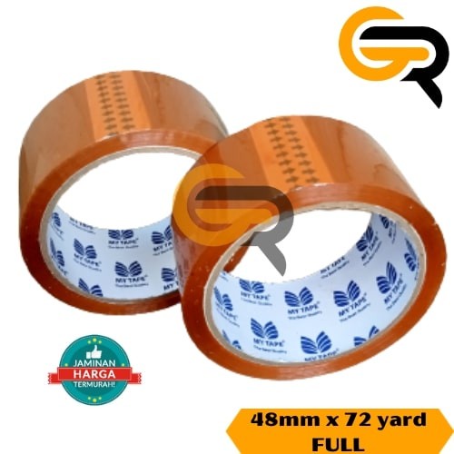 

Lakban Coklat 2inch 72yard 48mm 66meter Lakban Murah Mytape Kualitas Daimaru Gudang Rekat