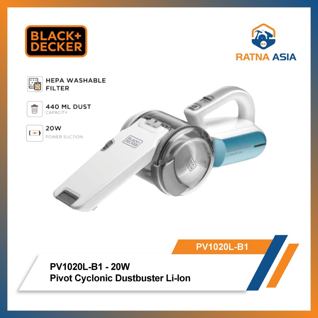 Vakum Portable BLACK+DECKER PV1020L-B1 Cyclonic Dustbuster