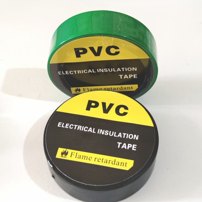 

Isolasi Kabel listrik PVC insulation tape ukuran 18mmx15y