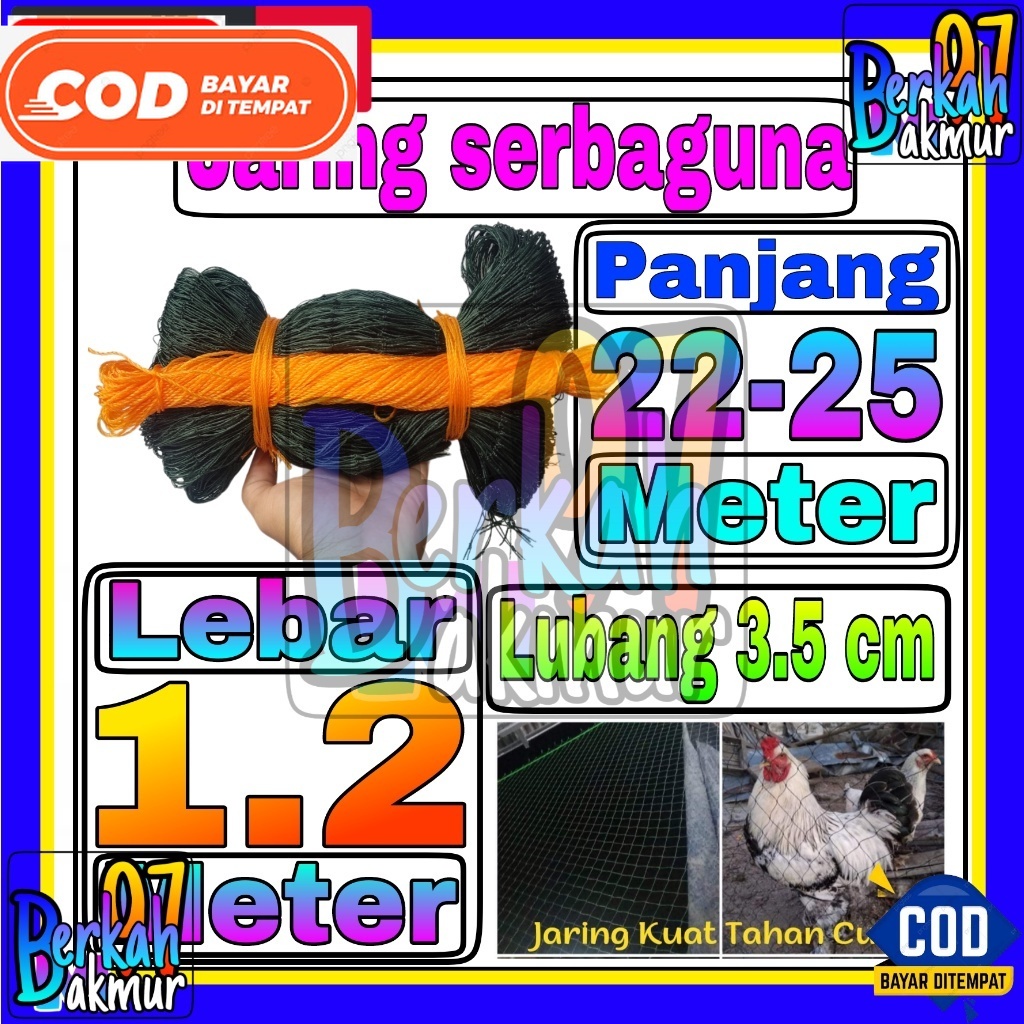 Jaring Ayam 1,2 Meter Jaring Pagar Ayam Kandang jaring tanaman jaring kandang hewan jaring serbaguna