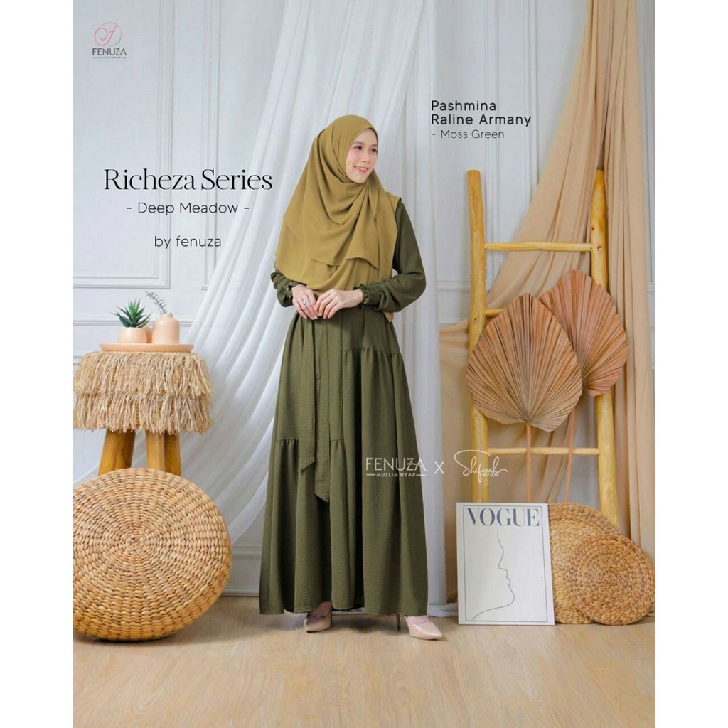 FENUZA - RICHEZA DRESS / GAMIS SYARI / GAMIS MUSLIMAH