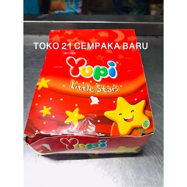 

Yupi LITTLE STARS 1 box isi 24 pcs | Permen Yupi Promo Murah