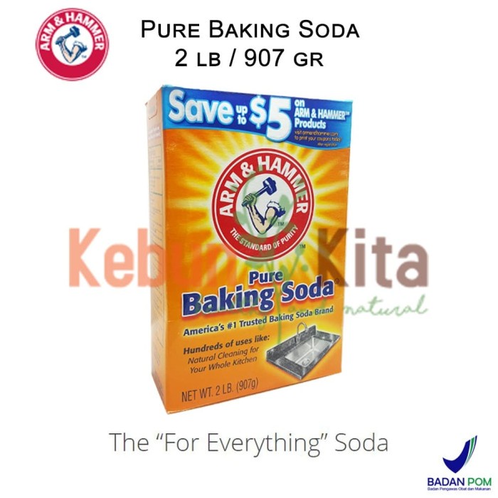 

HK85 Arm and Hammer Pure Baking Soda Box 907 gr