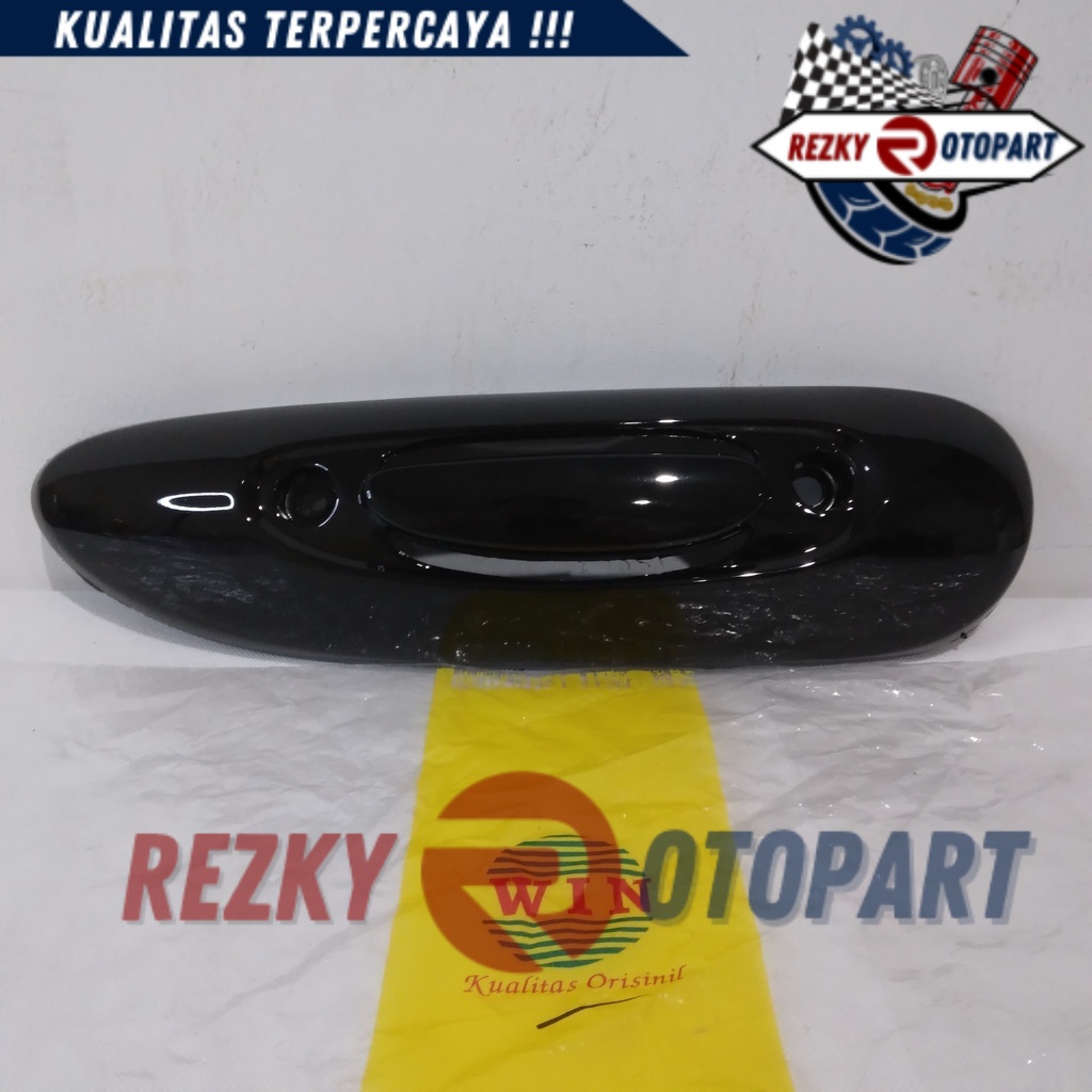 Tutup Knalpot Scoopy 110 FI 2013 2014 2015 | muffler cover WIN | penutup kenalpot motor injeksi all 
