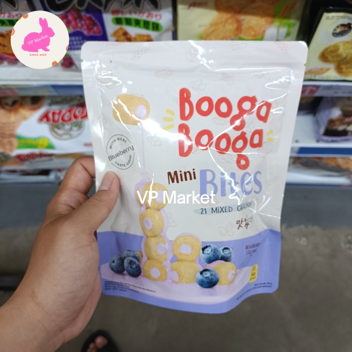 

Booga Booga Mini Bite Blueberry 80g