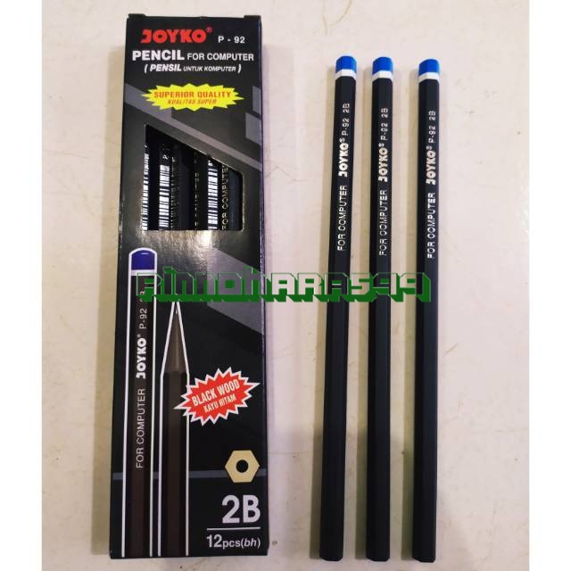

PENCIL / PENSIL JOYKO P-92 / 2B / 1 BOX 12 PCS