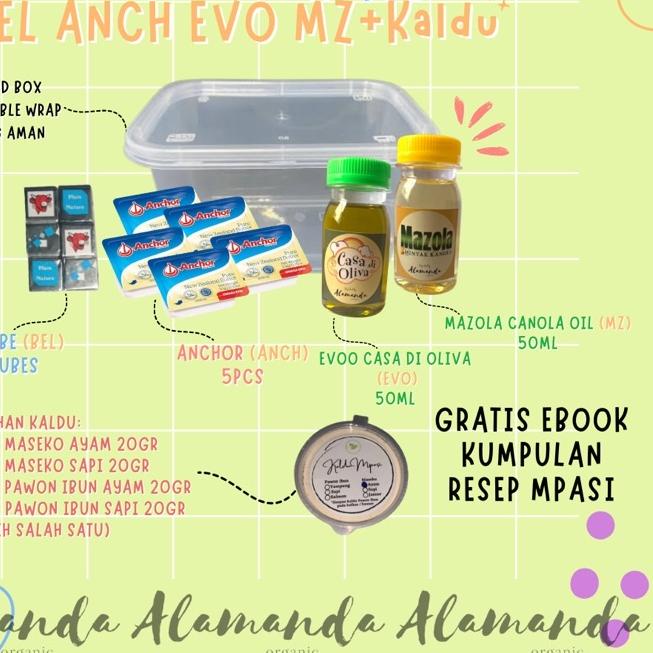 

COD Limited | TD4 | Paket MPASI Murah Belcube Anchor Elle Vire EVOO Canola Oil Kaldu Mpasi bayi Makanan Bayi
