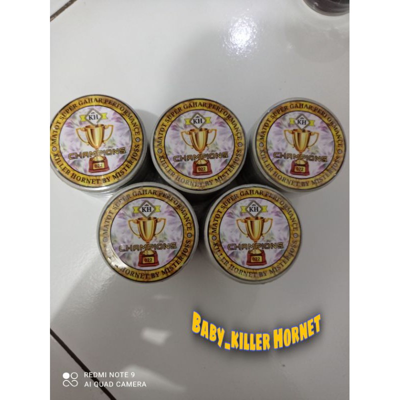 Benang Senar Gelasan Champions Original Killer hornet