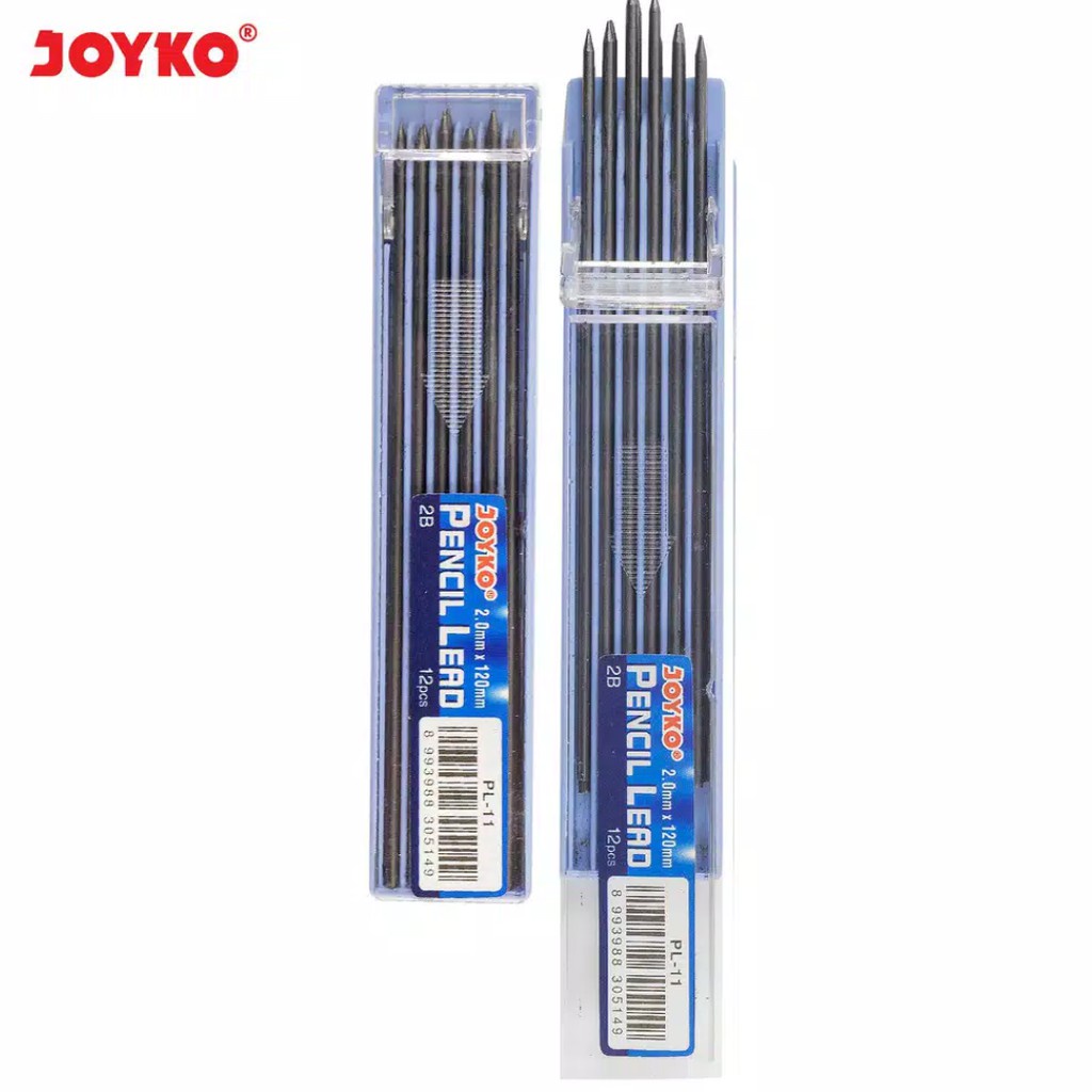 

Pencil Lead / Isi Pensil Mekanik Joyko PL-11 / 2B / 2.0 mm