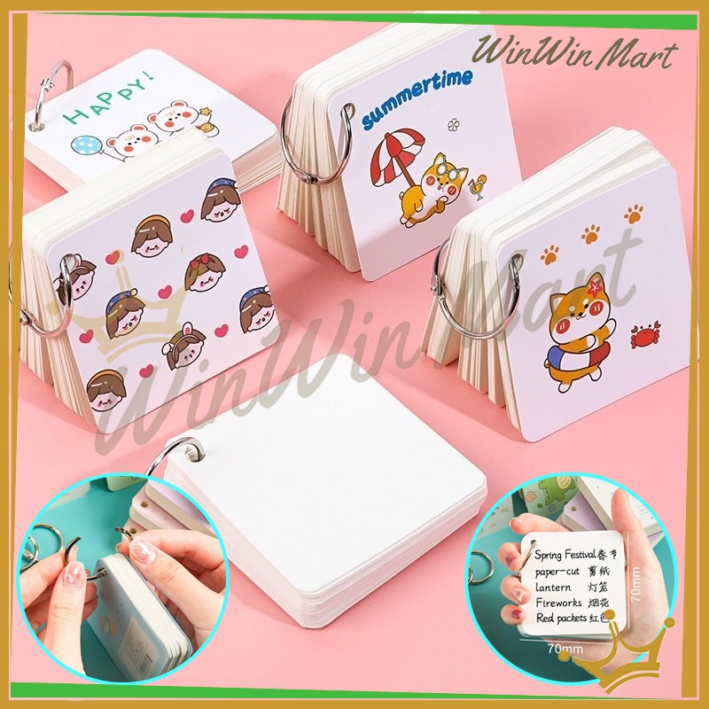 

Note Book Ring Isi 80/Lembar Buku Catatan Ring/Buku Mini Ring/Memo Ring Notebook