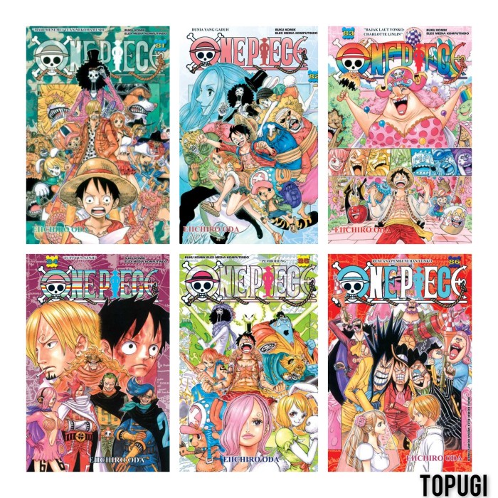 MURAH-  Komik One Piece Vol. 81 82 83 84 85 86 87 88 89 90 (Eiichiro Oda) - 84- 1.2.23