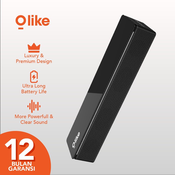OLIKE SPEAKER BLUETOOTH WIRELESS PORTABLE SOUNDBAR HOME THEATER S7 - Hitam