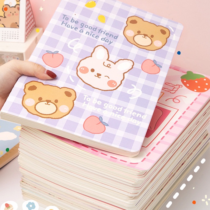 

[Whispers] SAO - S6088 Buku Catatan Sekolah / Buku Tulis Aesthetic / Notebook Karakter Lucu / Buku