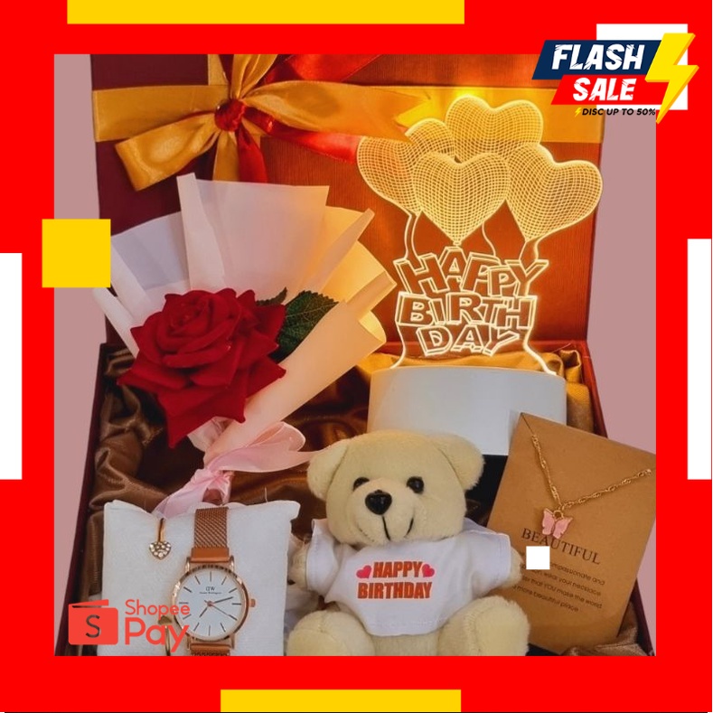

12.12 SALE |PREMIUM Hadiah Cewek / Hampers Cewek / Kado Ulang Tahun
