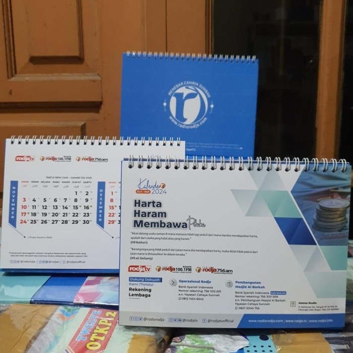 

Kalender Meja Rodja 2024