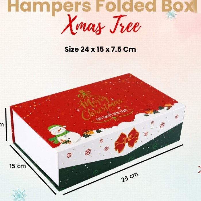 

BOX DUS NATAL CHRISTMAS FOLDED BOX - XMAS TREE