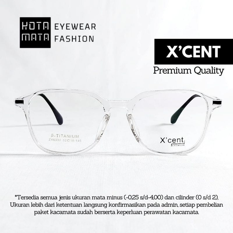 Frame Kacamata Xcent Premium Original