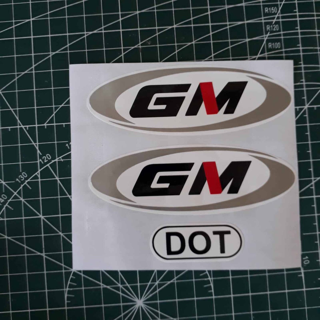 stiker helm GM NHK AGV