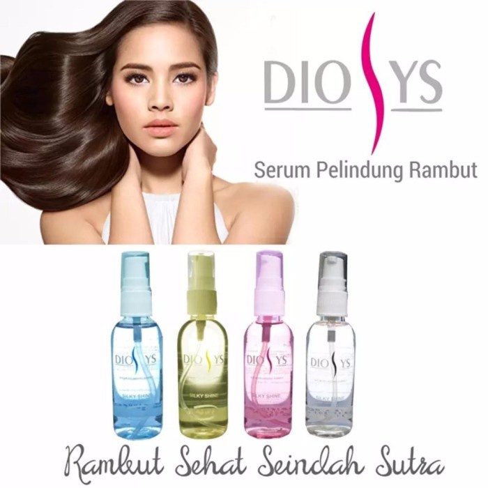 {S.A} Diosys Serum Pelindung Rambut (Vitamin Rambut) - Merah 60ml