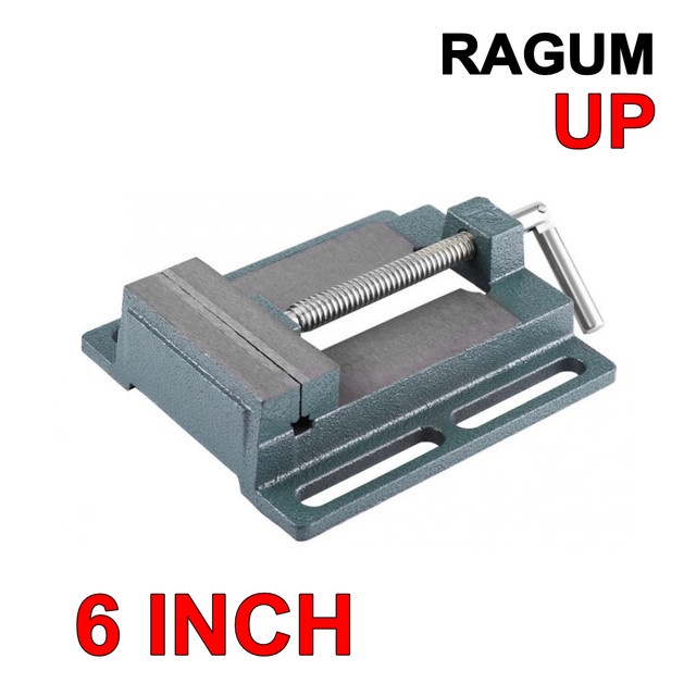 Ragum 6 Inch UP 150 mm Catok 6 Penjepit Meja Mesin Tanggem Mesin Bor
