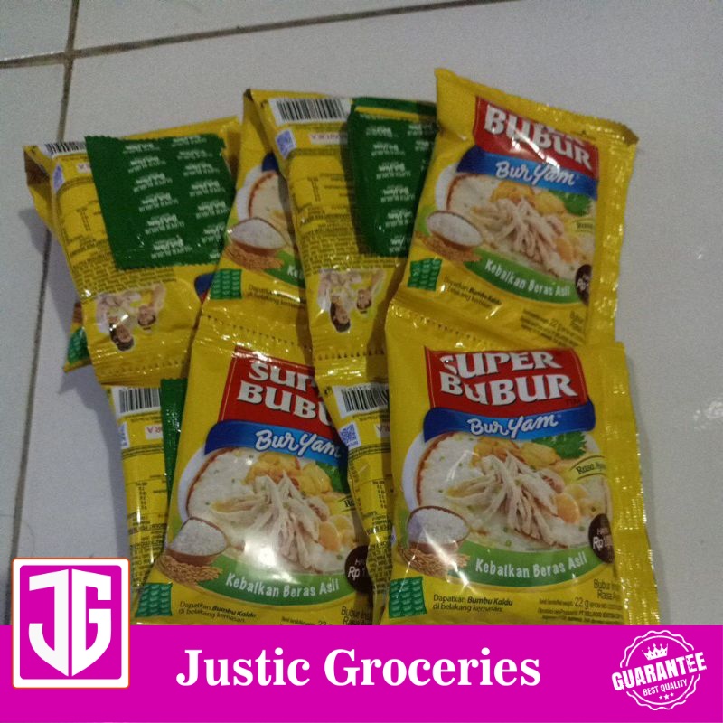 

super bubur ayam renteng (10 sachet)