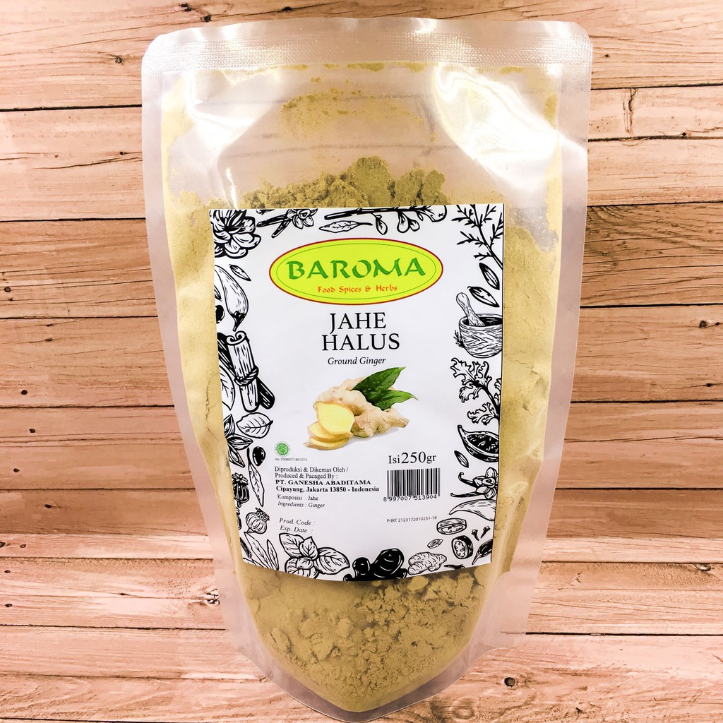 

Jahe Halus / Ginger Powder 250gr - Baroma Bumbu Rempah