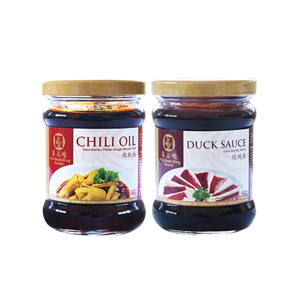 

KF97 The Duck King Sauce Paket Dua - Chili Oil + Duck Sauce
