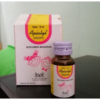 APIALYS DROP 10 ML / Suplemen Multivitamin Untuk Anak Original