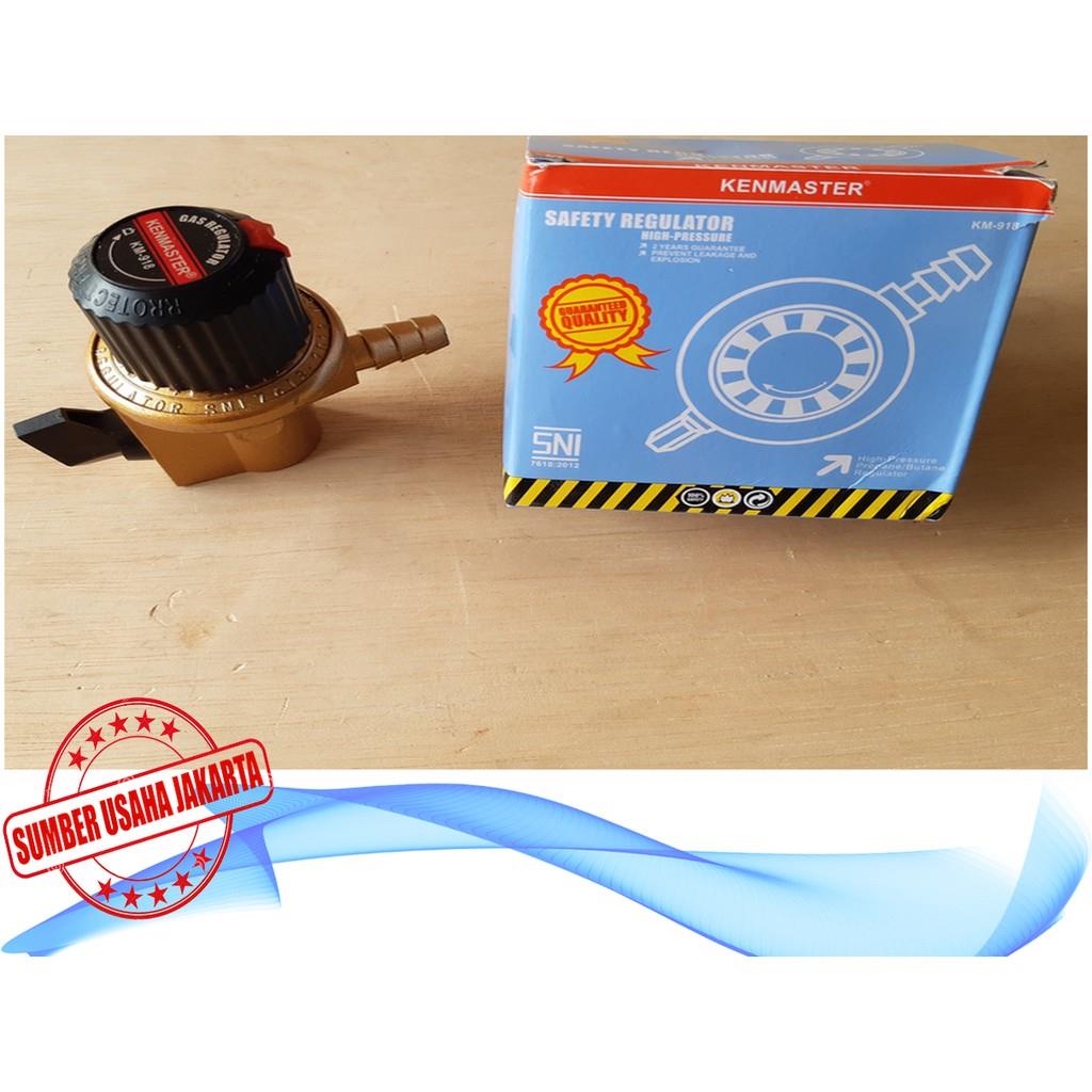 kepala gas regulator gas lpg kenmaster KM 919 high pressure SNI  SUJ