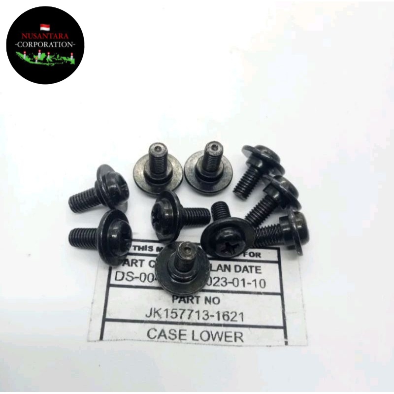 BOLT SCREW PAN M5X12 baut 8 BAUT COVER BODY HONDA