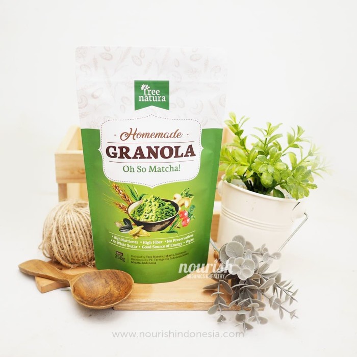 

✨PROMO✨ -Tree Natura, Granola Oh So Matcha 250gr