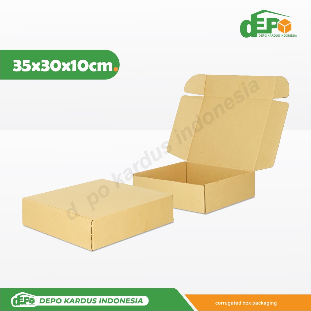 

Box 35x30x10 cm (PTB) box/kardus/Karton/Paking/Hampers/gift/tinggi10
