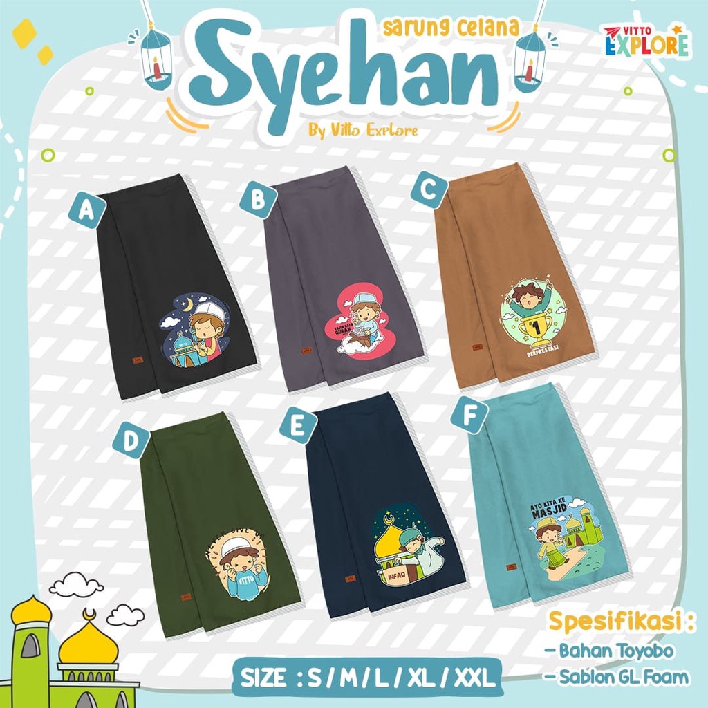 Sarung Celana Syehan Vitto Explore