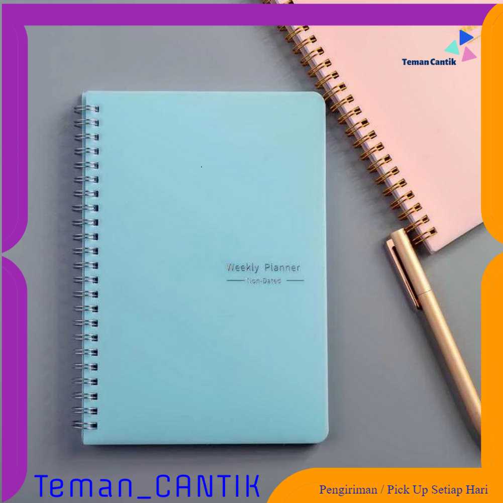 

TC - ATK ASHUKA Weekly Planner Book for 52 Weeks Buku Catatan Mingguan A5 - ASH-52