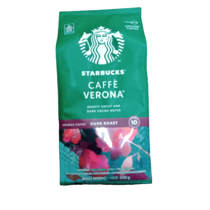 

STARBUCKS CAFFE VERONA DARK ROAST ARABICA COFFEE 200 GR