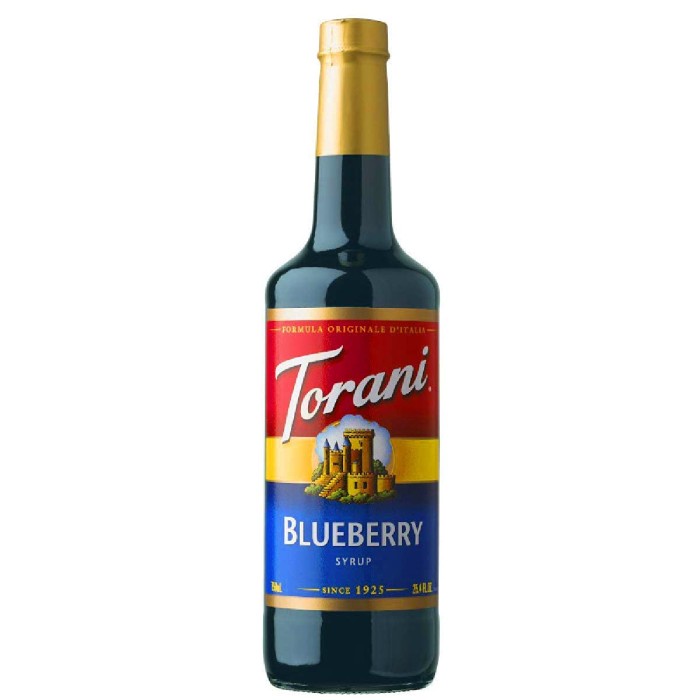 

Torani Syrup import dari USA - Blueberry