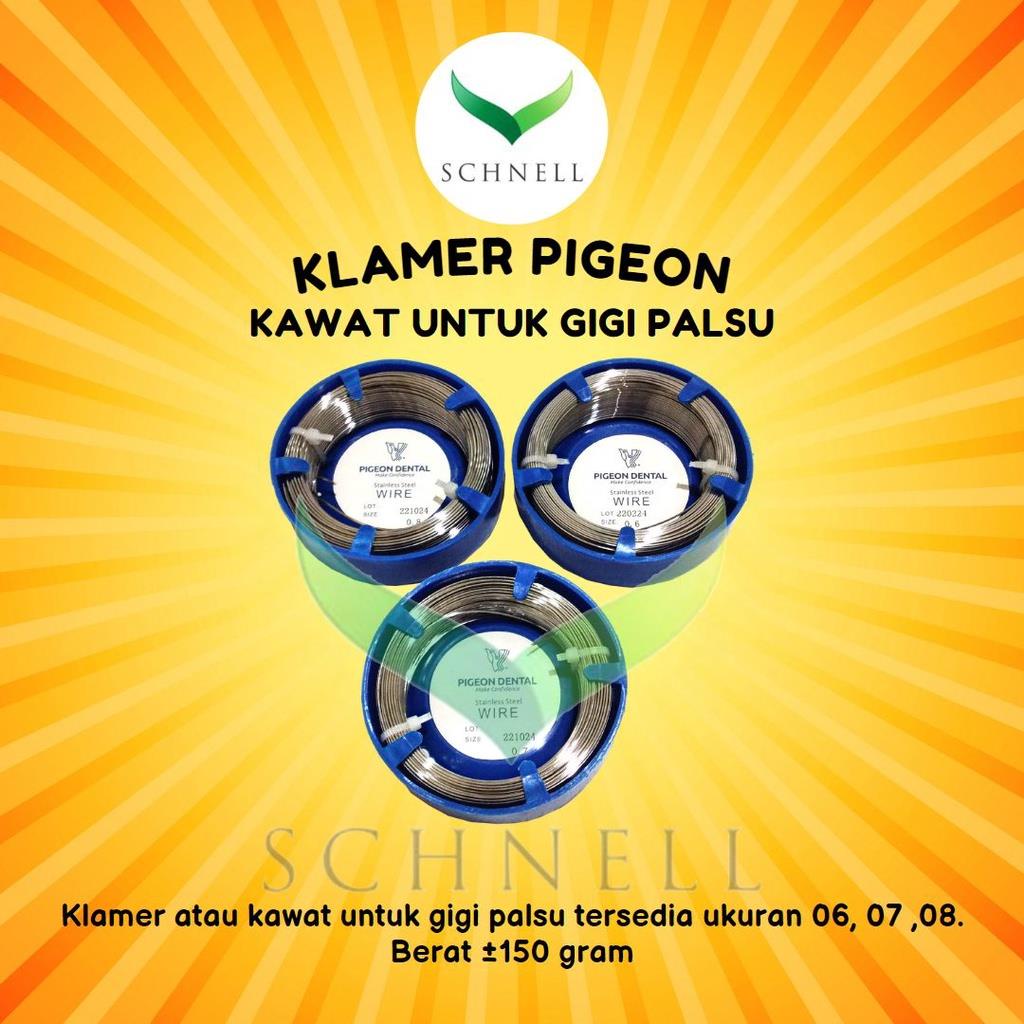 Klamer / Kawat Gigi Palsu