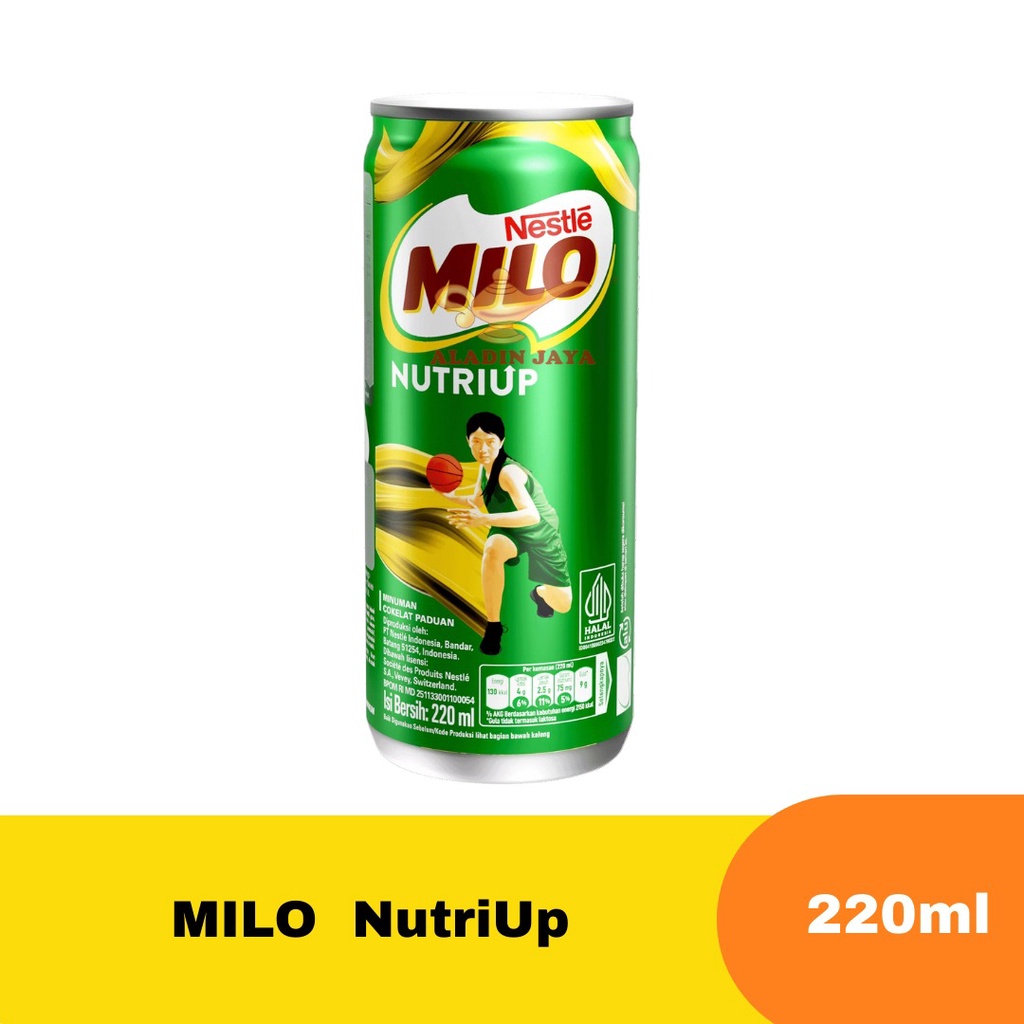 

Susu Milo Nutricup 220ml