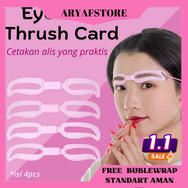 Cetakan Alis Viral 4 model