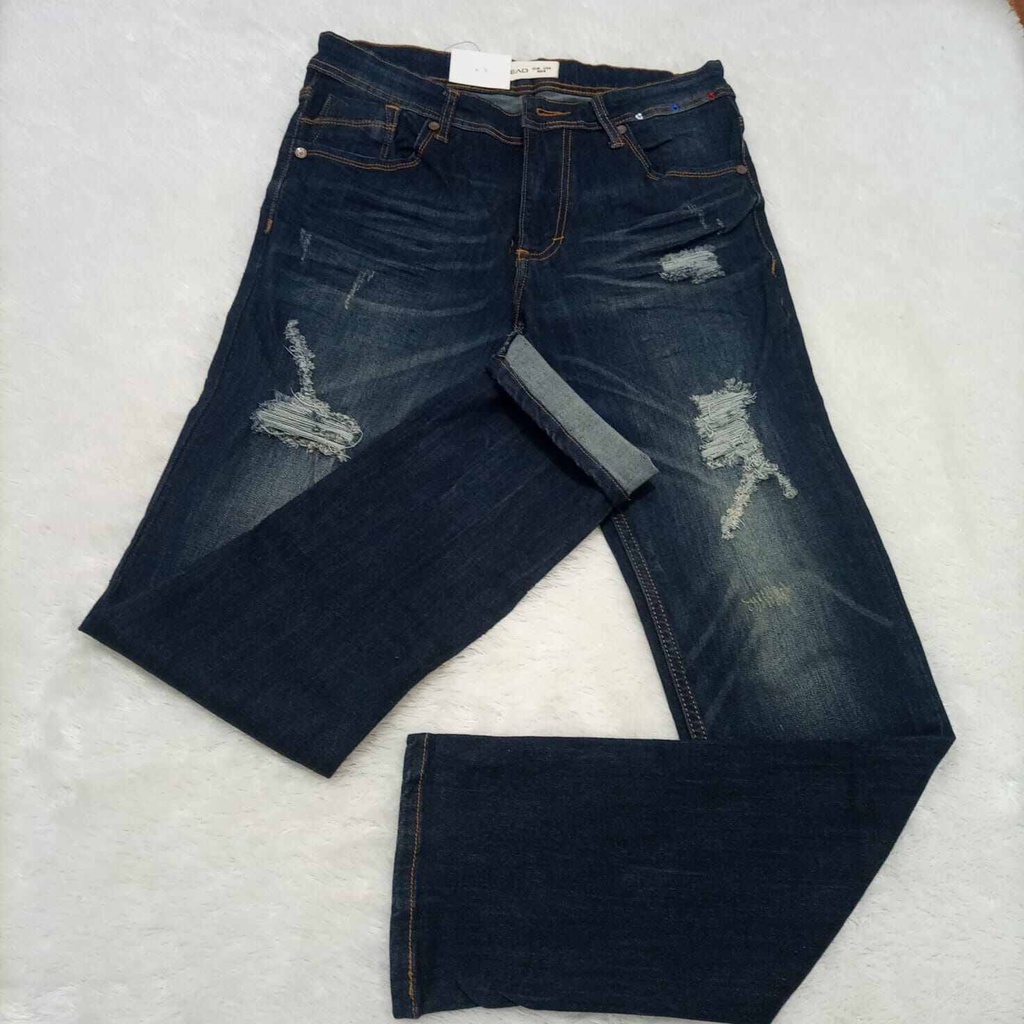 CELANA JEANS SLIM / CELANA JEANS PRIA DEWASA/ CELANA JEANS SOBEK-SOBEK PRIA DEWASA