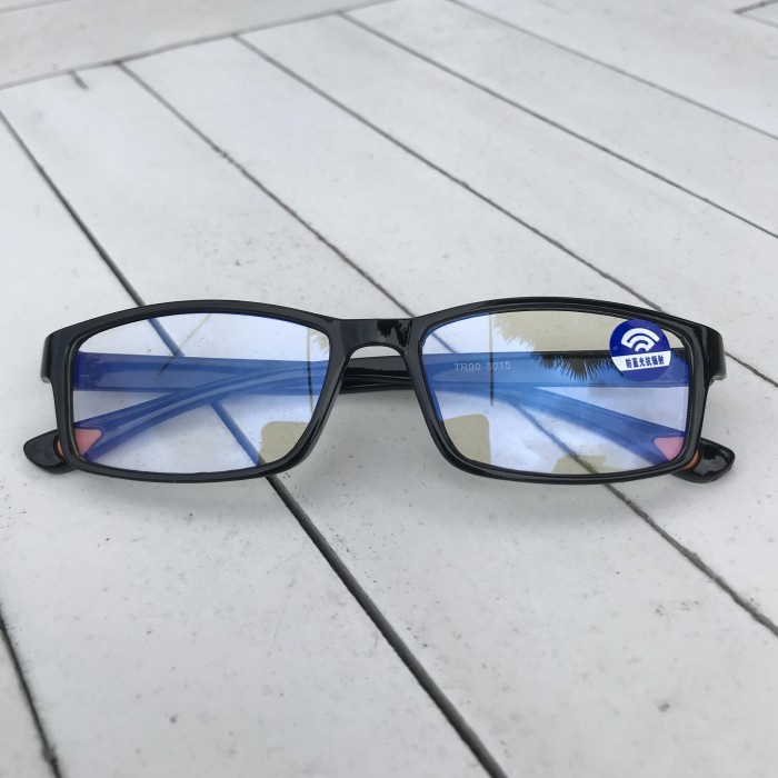 promo ✨ -Kacamata Anti Radiasi Komputer Gaming - Kacamata Anti Radiasi Hp Game - Kacamata Saja