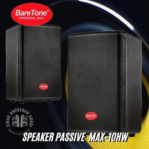 Speaker Pasif Baretone MAX10 HW Speaker Original 10"inch Baretone Max 10HW