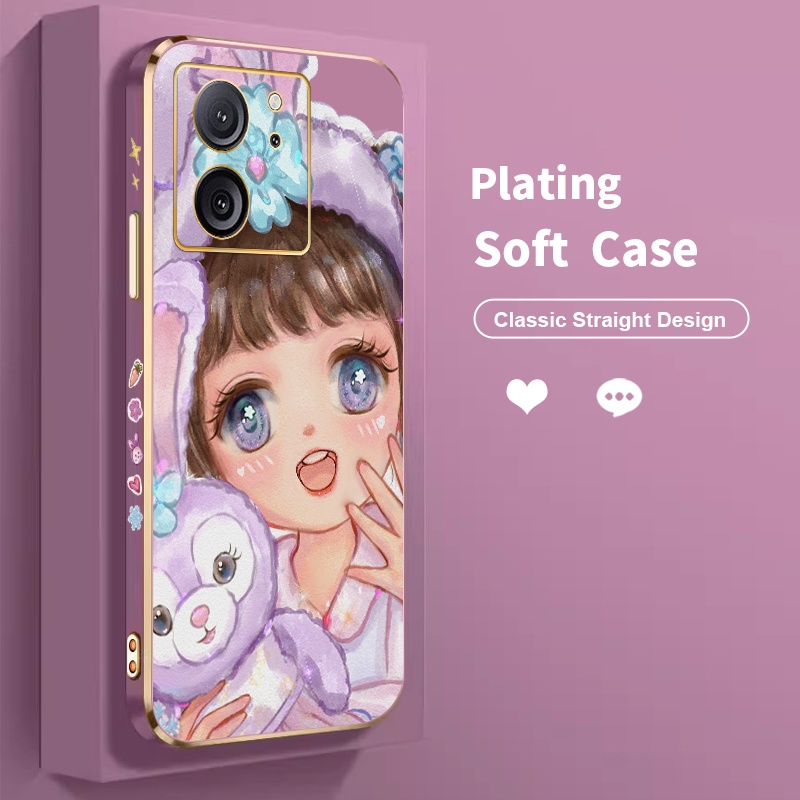 Golden Plated Casing Case For Redmi K60 Ultra K50 Ultra Case For Redmi K50 Gaming K50 Pro Readmi K60