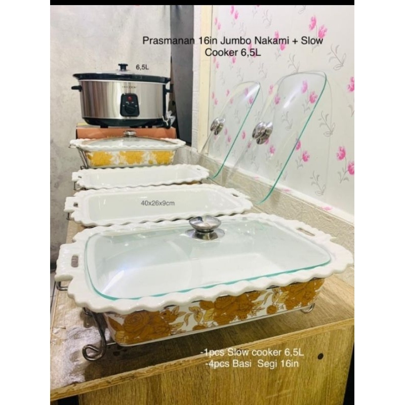 Prasmanan 16 inch keramik nakami jumbo