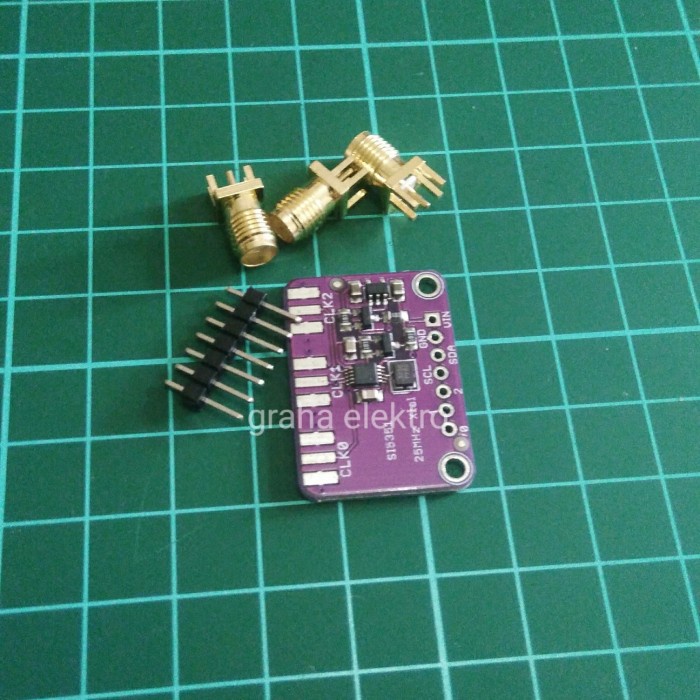si5351 si 5351 8khz 160Mhz oscilator dds vfo generator radio GO165