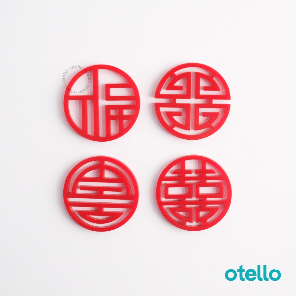 

Hiasan Imlek Dekorasi Gantungan Chinese New Year Ornament Label