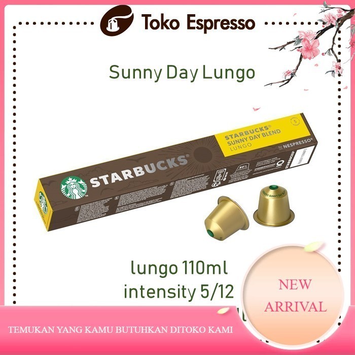 

Starbucks® Coffee Capsules Kompatibel untuk Nespresso® - SunnyDay