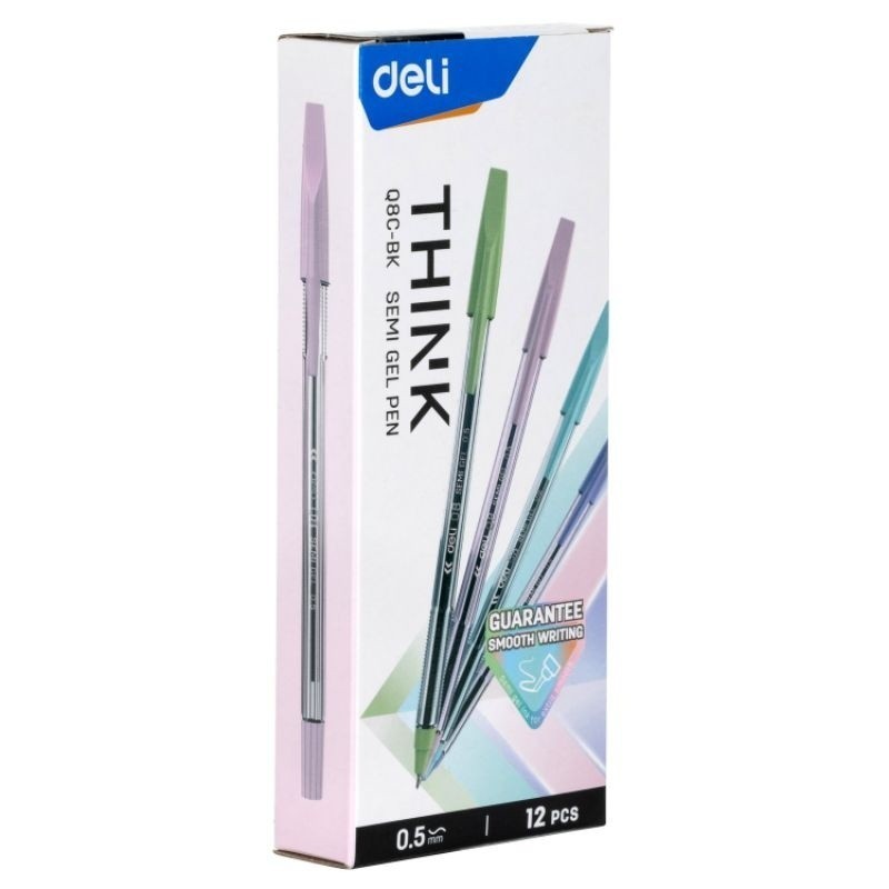 

DELI PULPEN BALLPOINT PEN MINI PEN TINTA HITAM PENULISAN LANCAR ALAT TULIS SEKOLAH KANTOR Q8C-BK